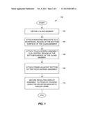 HOUSING FOR PORTABLE ELECTRONIC DEVICE WITH REDUCED BORDER REGION diagram and image