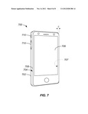 HOUSING FOR PORTABLE ELECTRONIC DEVICE WITH REDUCED BORDER REGION diagram and image