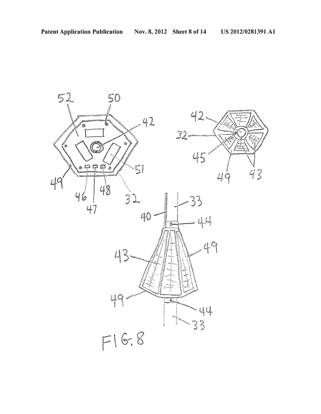 SOLAR-POWERED SWOOPER/BANNER FLAGPOLE - diagram, schematic, and image 09