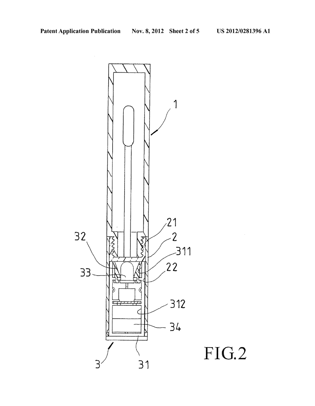 ILLUMINATING COSMETIC APPLICATOR - diagram, schematic, and image 03