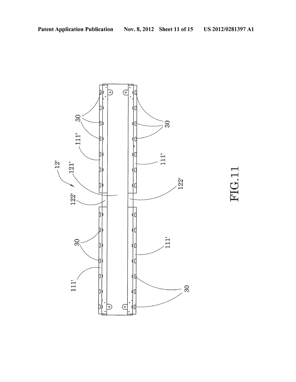 Lighting Fixture with Adjustable Light Pattern and Extendable House     Structure - diagram, schematic, and image 12