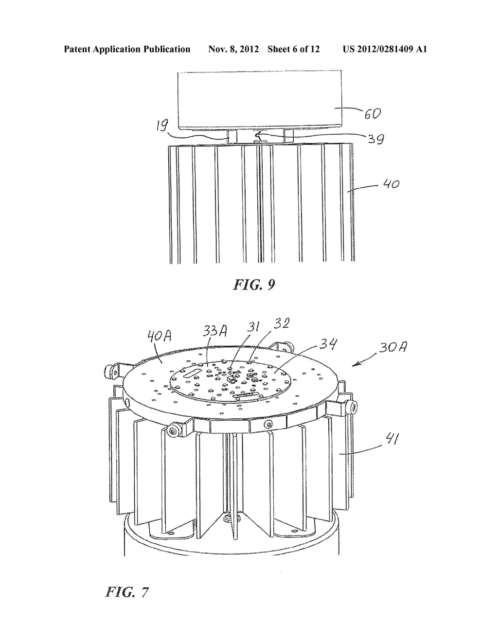 Lighting Fixture with Flow-Through Cooling - diagram, schematic, and image 07