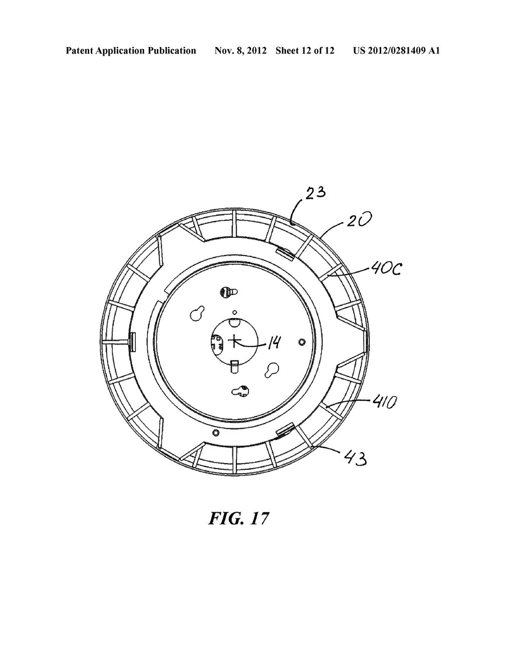 Lighting Fixture with Flow-Through Cooling - diagram, schematic, and image 13