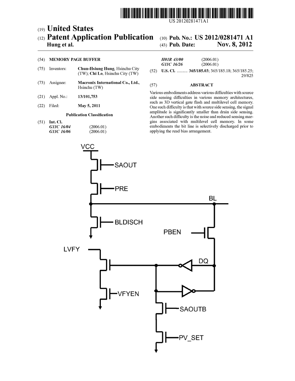 Memory Page Buffer - diagram, schematic, and image 01