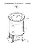 APPARATUS FOR MIXING THE CONTENTS OF A CONTAINER diagram and image