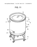 APPARATUS FOR MIXING THE CONTENTS OF A CONTAINER diagram and image