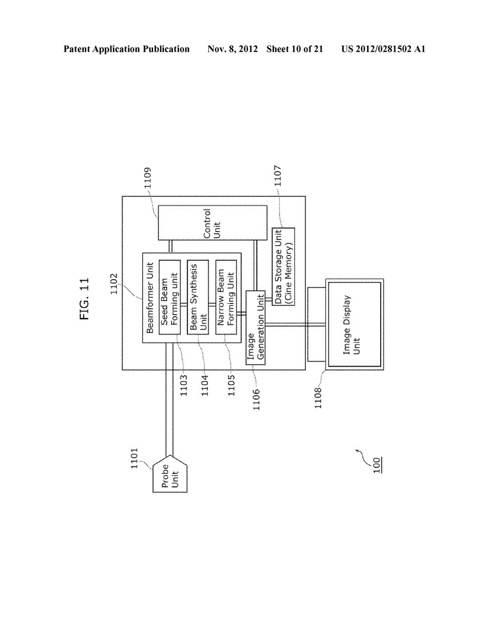 BEAMFORMING METHOD, ULTRASONIC DIAGNOSTIC APPARATUS, PROGRAM, AND     INTEGRATED CIRCUIT - diagram, schematic, and image 11