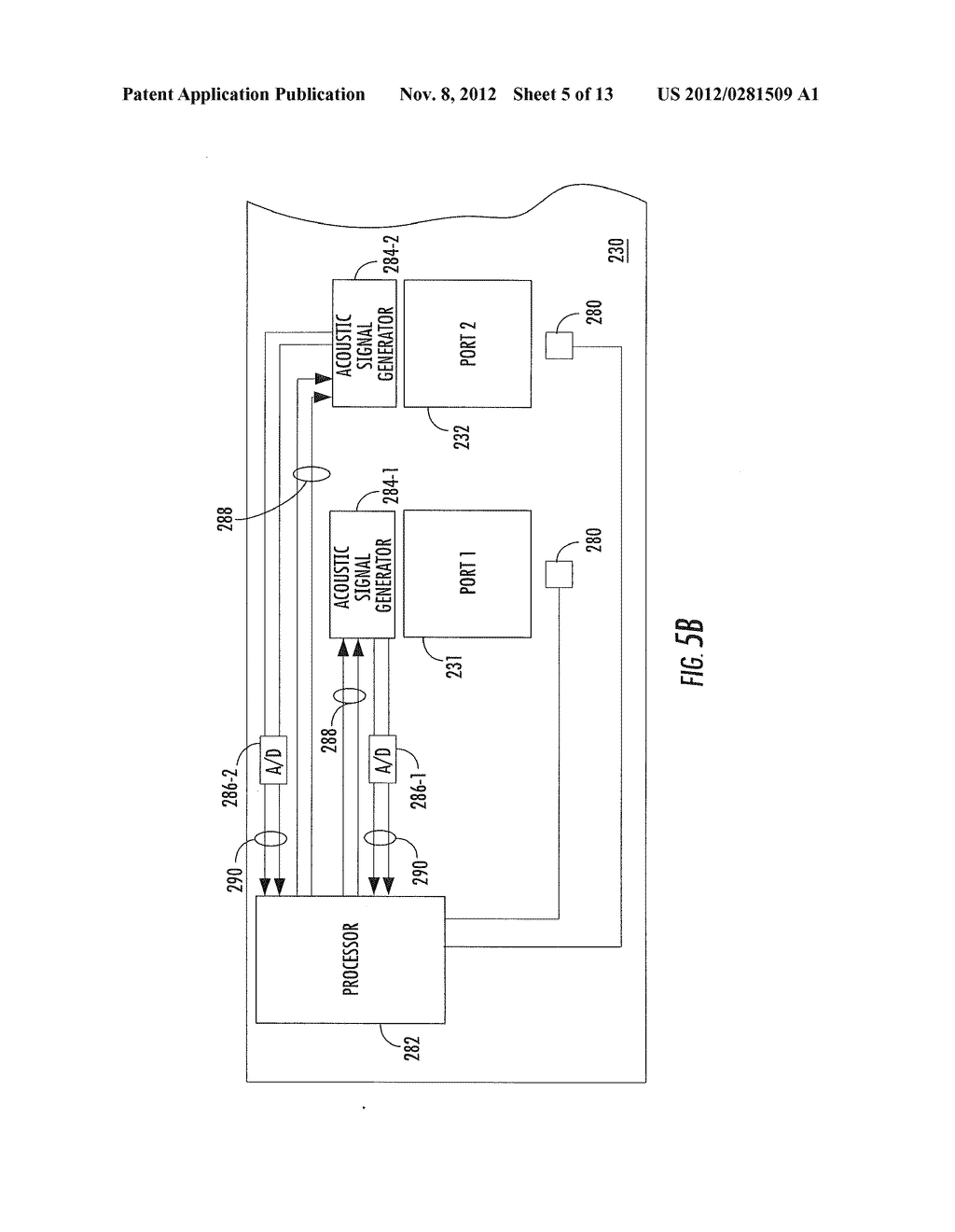 Intelligent Patching Systems Using Acoustic Control Signals and Related     Equipment and Methods - diagram, schematic, and image 06