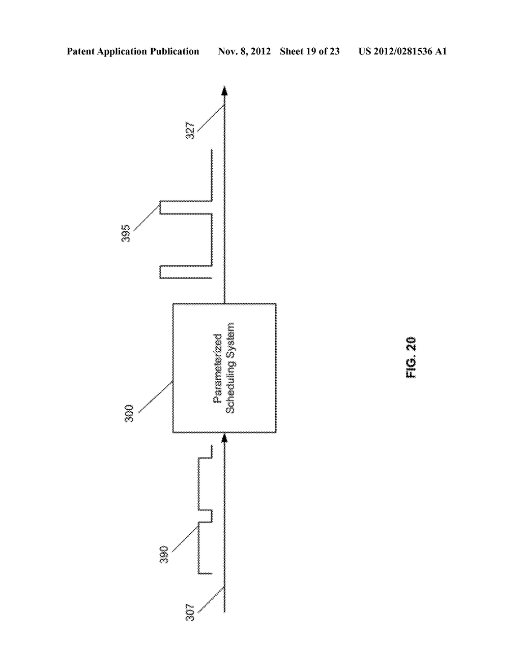 SYSTEMS AND METHODS FOR DETECTION FOR PRIORITIZING AND SCHEDULING PACKETS     IN A COMMUNICATION NETWORK - diagram, schematic, and image 20