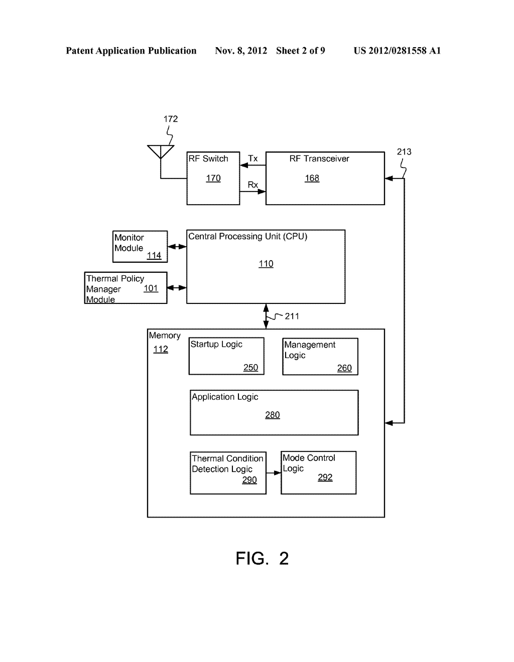 TEMPERATURE-DRIVEN AIRLINK SELECTION IN A MULTI-MODE WIRELESS DEVICE - diagram, schematic, and image 03