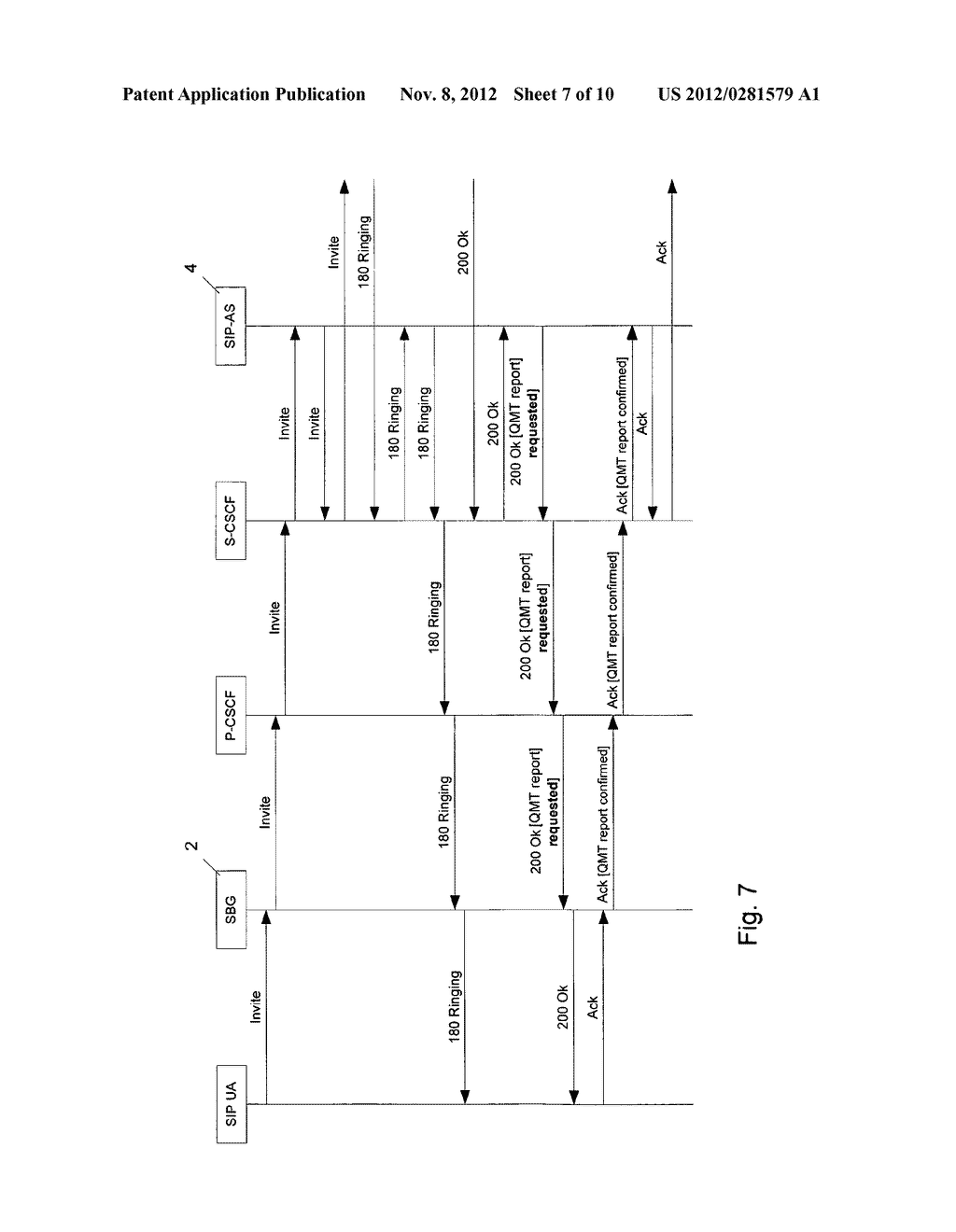 Method and Network Node for Monitoring a Quality of Media Transfer in a     Session Initiation Protocol Based Voice Over Internet Protocol     Communications Network - diagram, schematic, and image 08