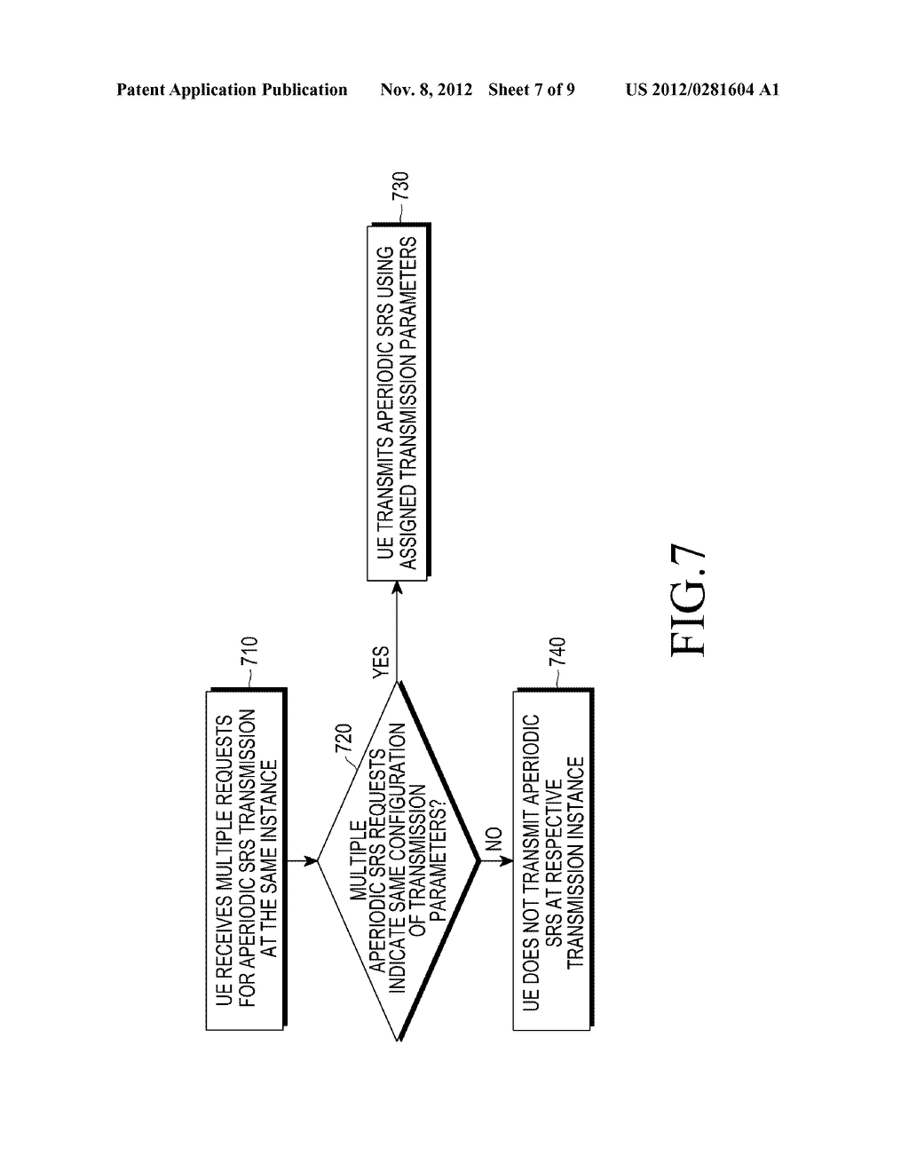 TRANSMISSION OF SOUNDING REFERENCE SIGNALS FROM A USER EQUIPMENT IN     RESPONSE TO MULTIPLE REQUESTS - diagram, schematic, and image 08