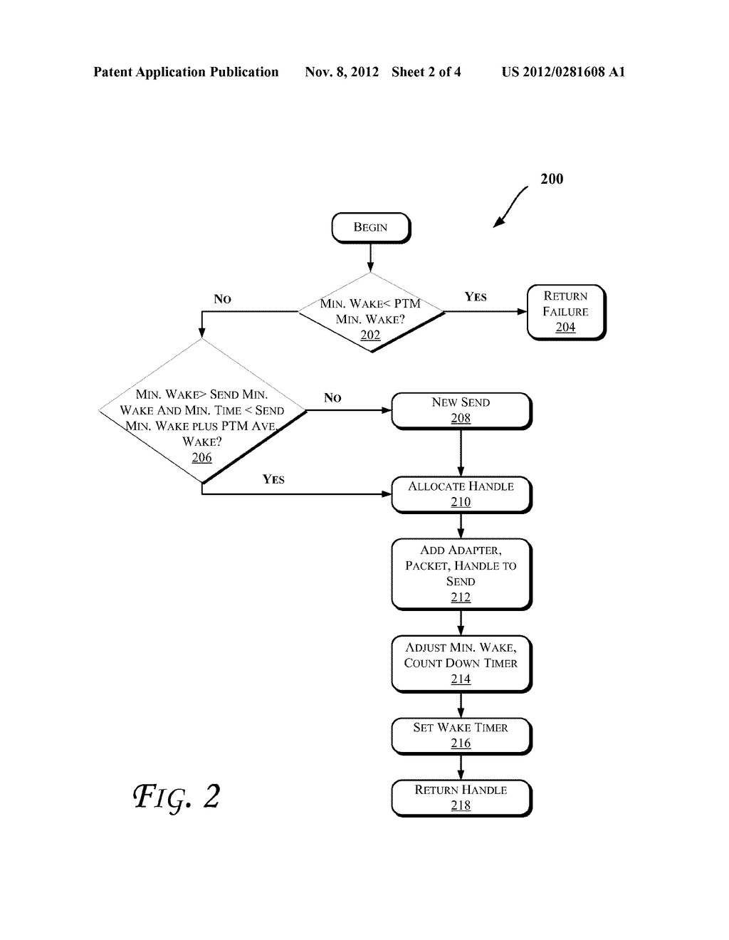 POWER MANAGEMENT OF PERIODIC TRANSMISSIONS FROM NETWORKING APPLICATIONS - diagram, schematic, and image 03