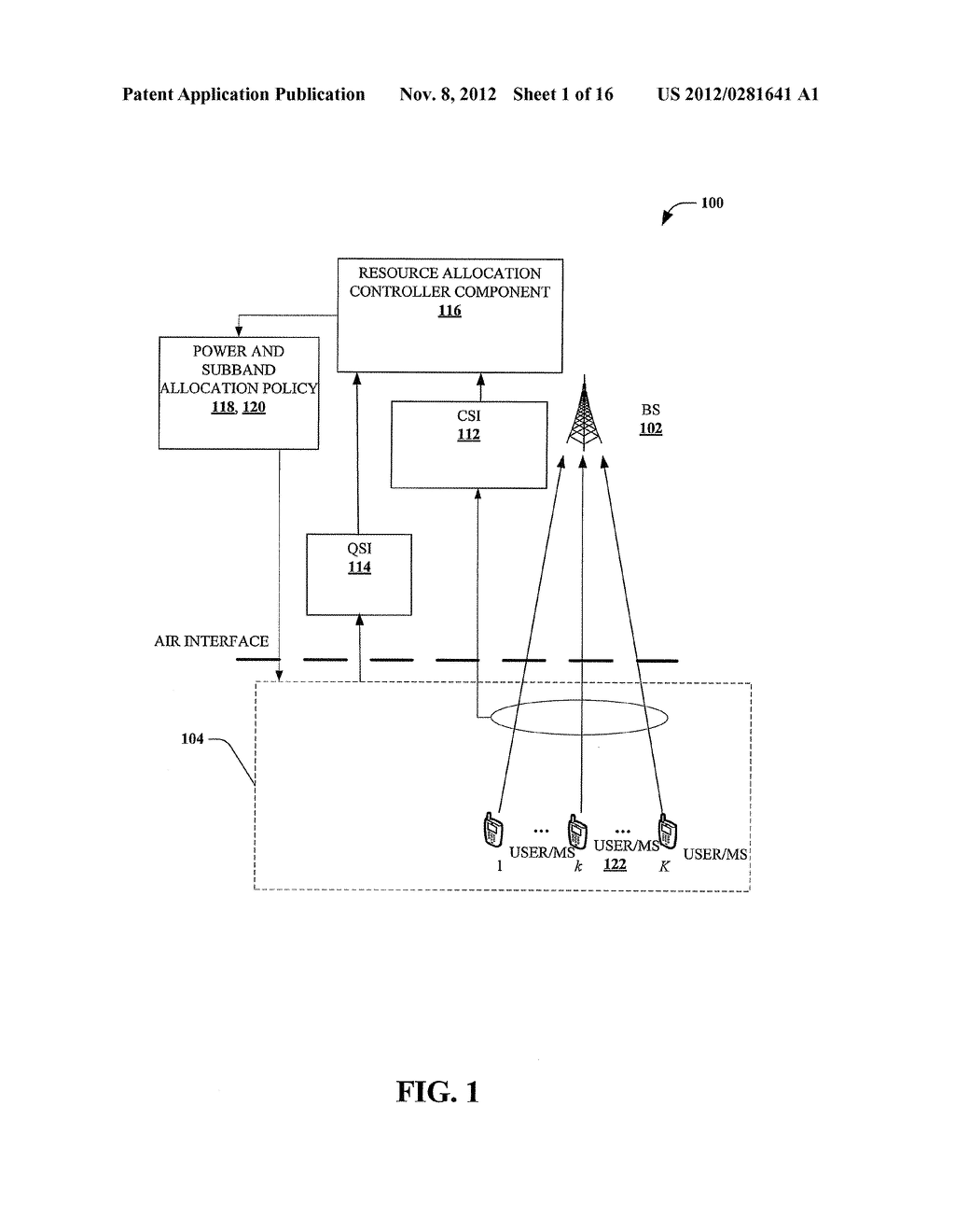 ORTHOGONAL FREQUENCY DIVISION MULTIPLE ACCESS (OFDMA) SUBBAND AND POWER     ALLOCATION - diagram, schematic, and image 02