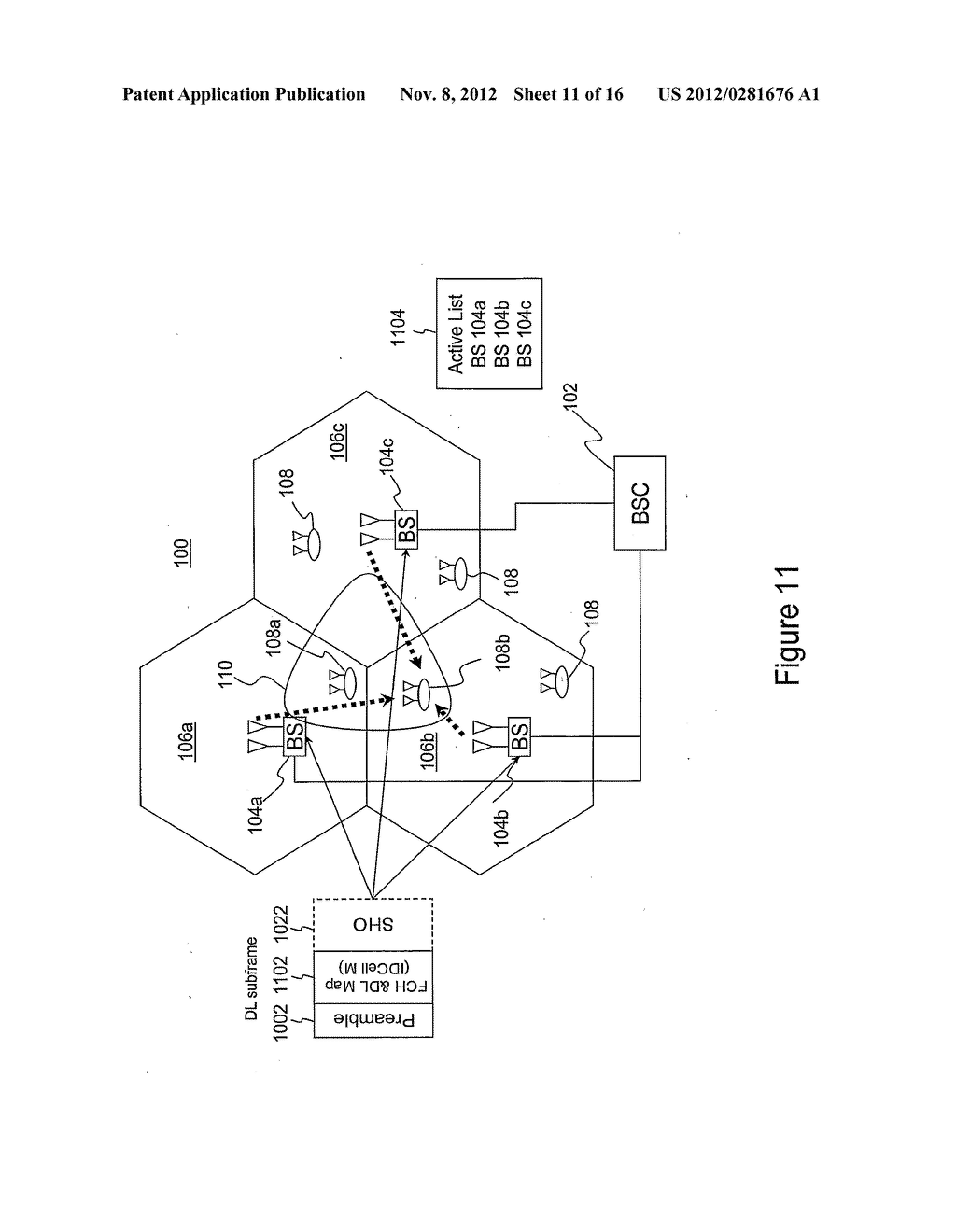 SOFT HANDOFF IN OFDMA SYSTEM - diagram, schematic, and image 12