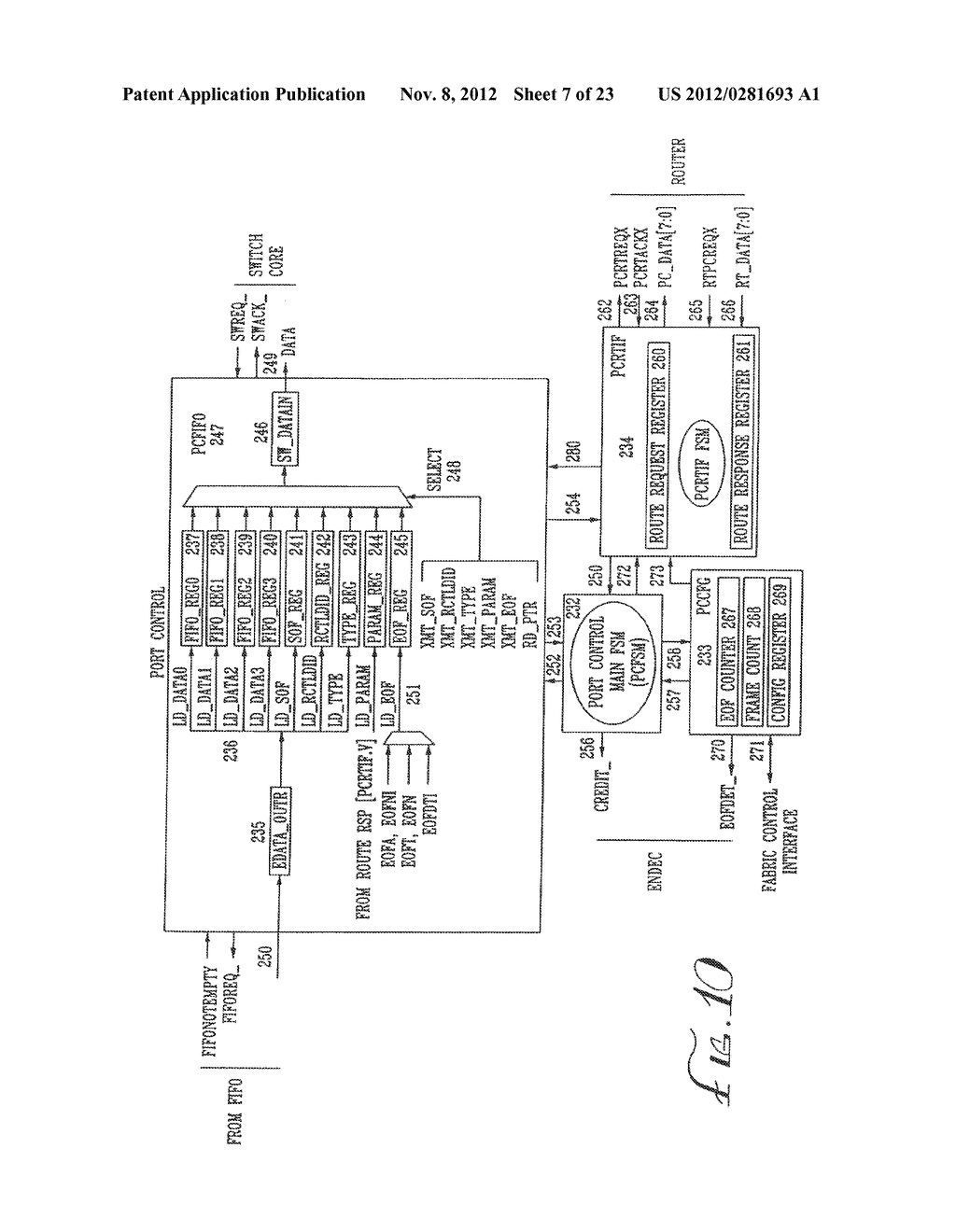 FIBRE CHANNEL SWITCHING FABRIC HUB - diagram, schematic, and image 08