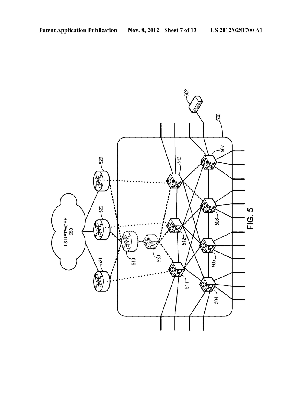 LAYER-3 SUPPORT IN TRILL NETWORKS - diagram, schematic, and image 08