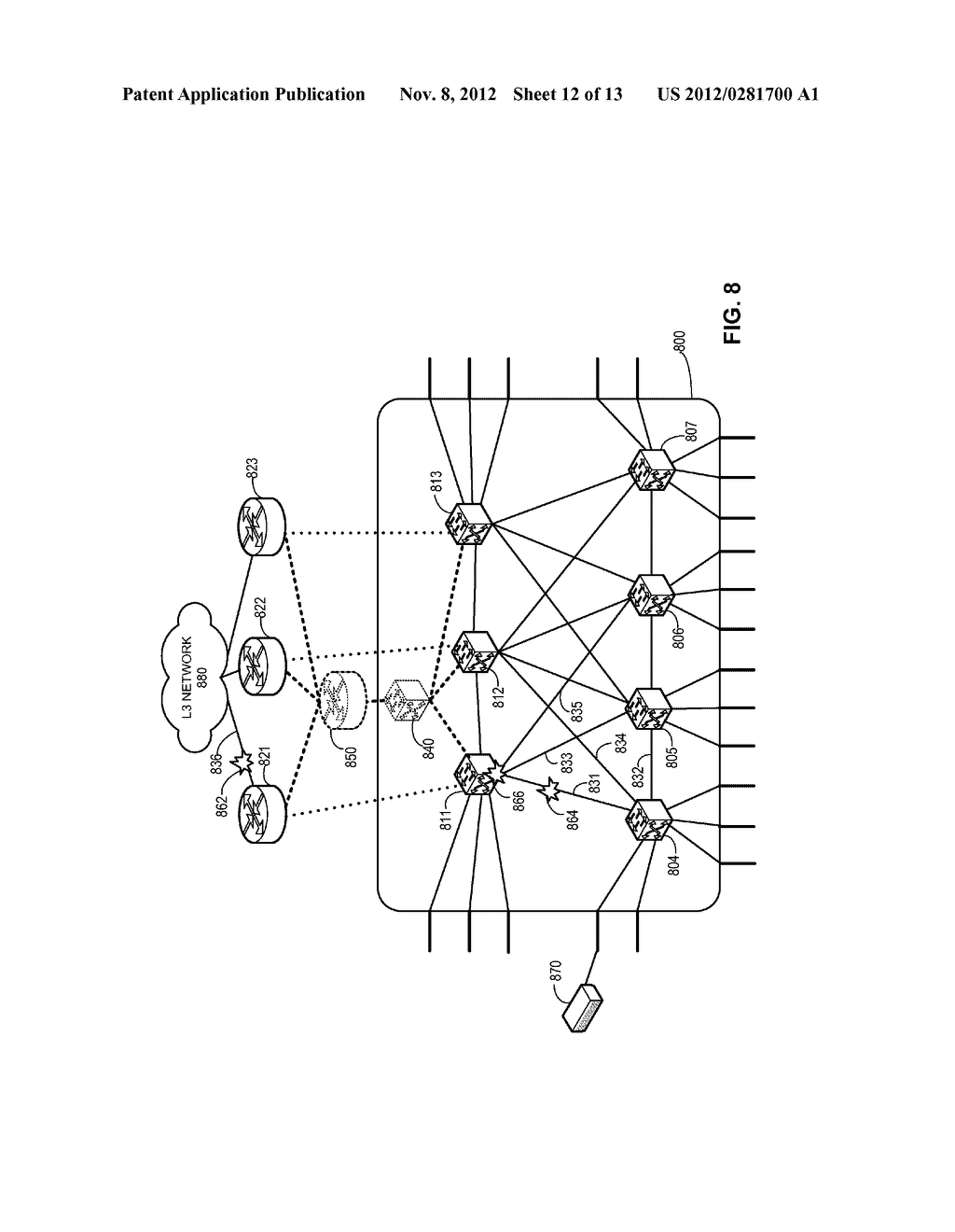 LAYER-3 SUPPORT IN TRILL NETWORKS - diagram, schematic, and image 13