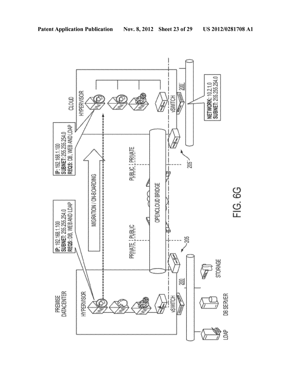 SYSTEMS AND METHODS FOR CLOUD BRIDGING BETWEEN PUBLIC AND PRIVATE CLOUDS - diagram, schematic, and image 24