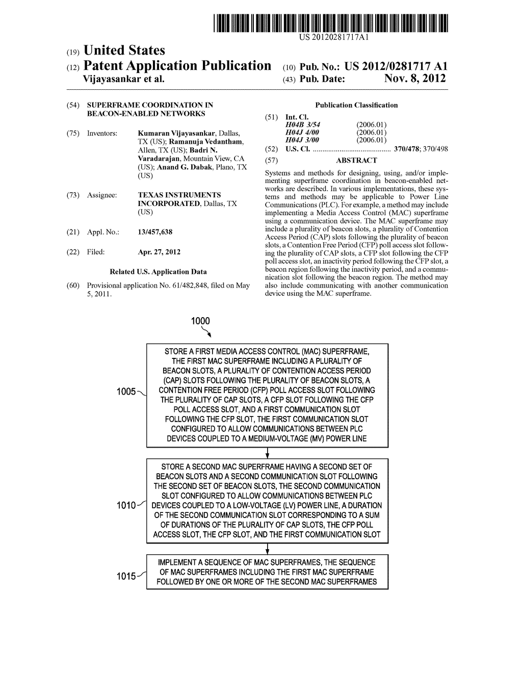 Superframe Coordination in Beacon-Enabled Networks - diagram, schematic, and image 01