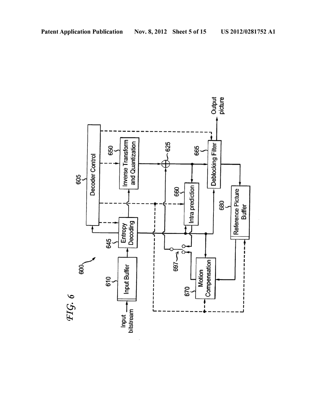 METHODS AND APPARATUS FOR ADAPTIVE RESIDUAL UPDATING OF TEMPLATE MATCHING     PREDICTION FOR VIDEO ENCODING AND DECODING - diagram, schematic, and image 06