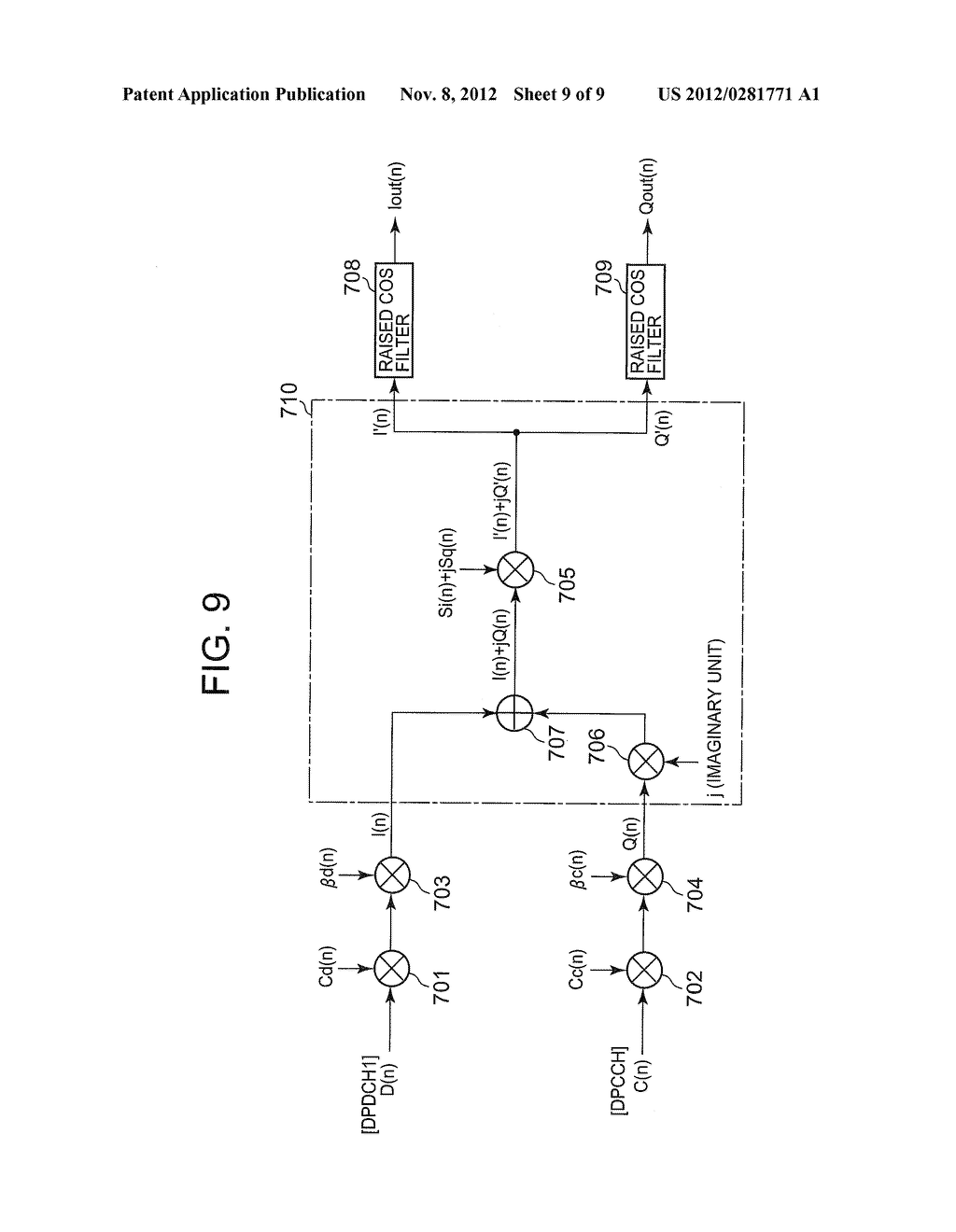 MODULATOR, FILTER, METHOD OF CONTROLLING GAIN OF FILTER, AND CODE     MODULATING METHOD - diagram, schematic, and image 10