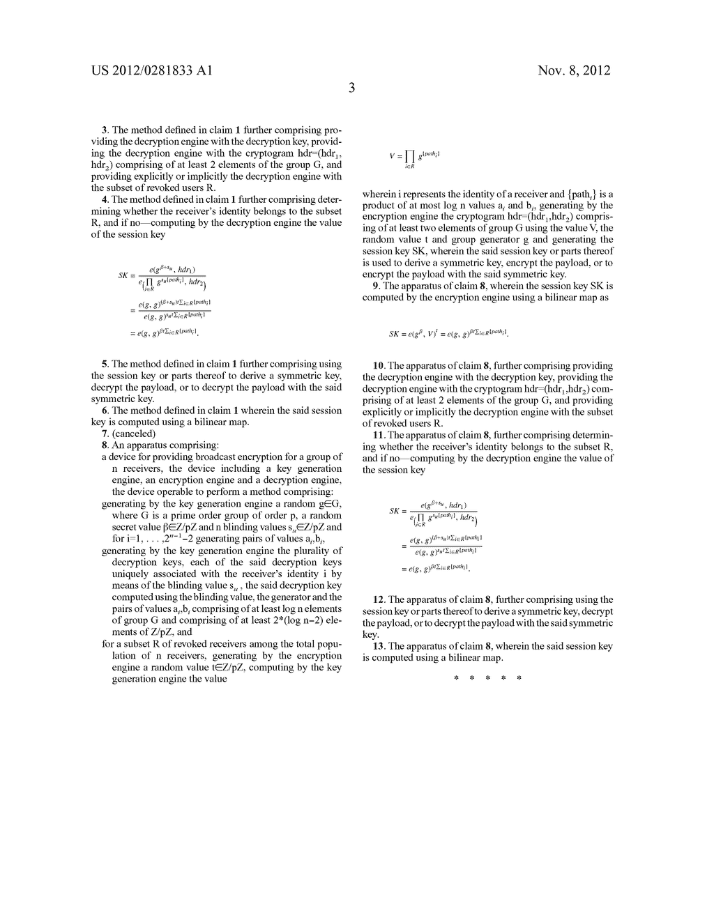 METHOD TO MANAGE REVOCATIONS IN A GROUP OF TERMINALS - diagram, schematic, and image 05