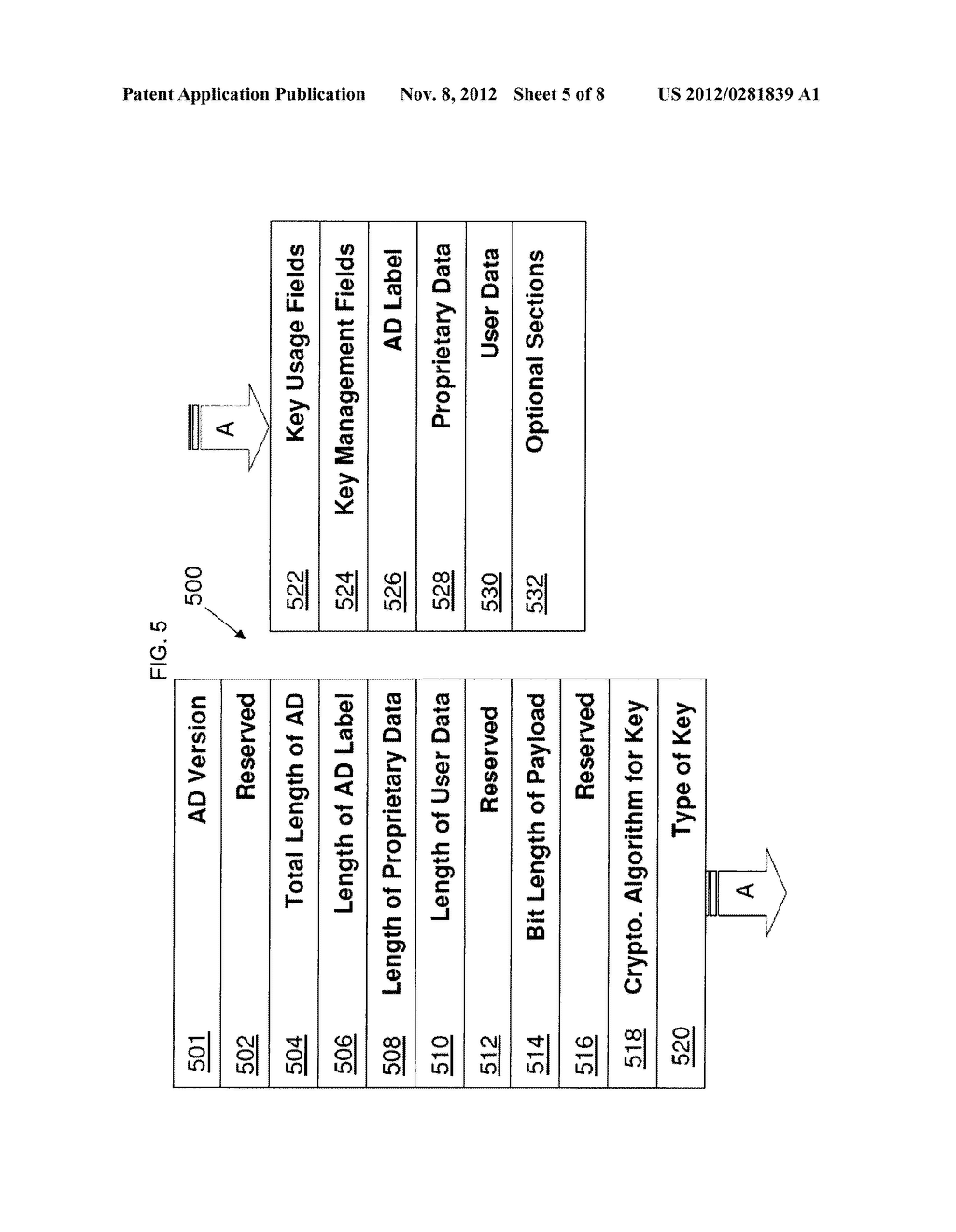 KEY USAGE POLICIES FOR CRYPTOGRAPHIC KEYS - diagram, schematic, and image 06