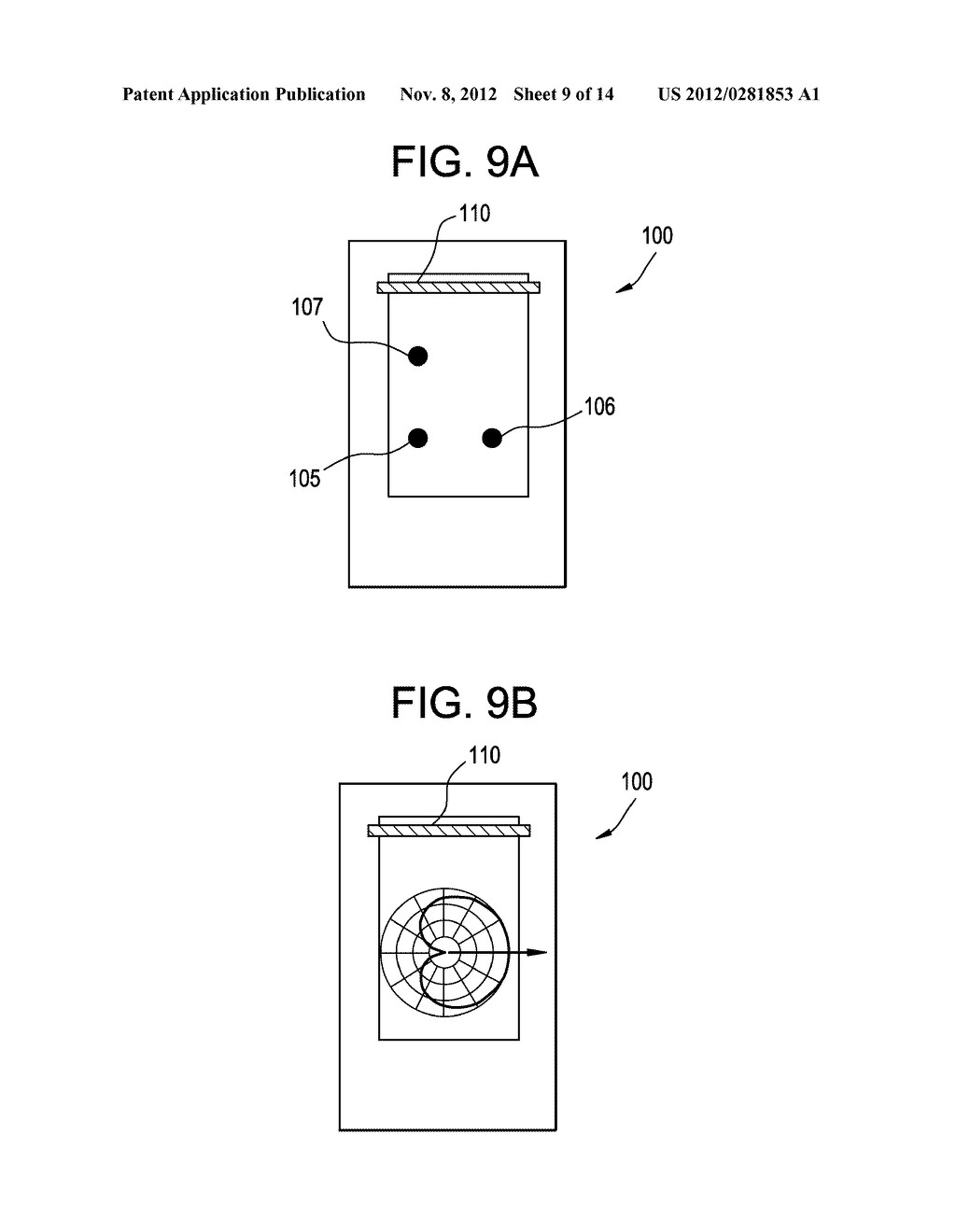 SYSTEM AND METHOD FOR ENHANCING SPEECH INTELLIGIBILITY USING COMPANION     MICROPHONES WITH POSITION SENSORS - diagram, schematic, and image 10