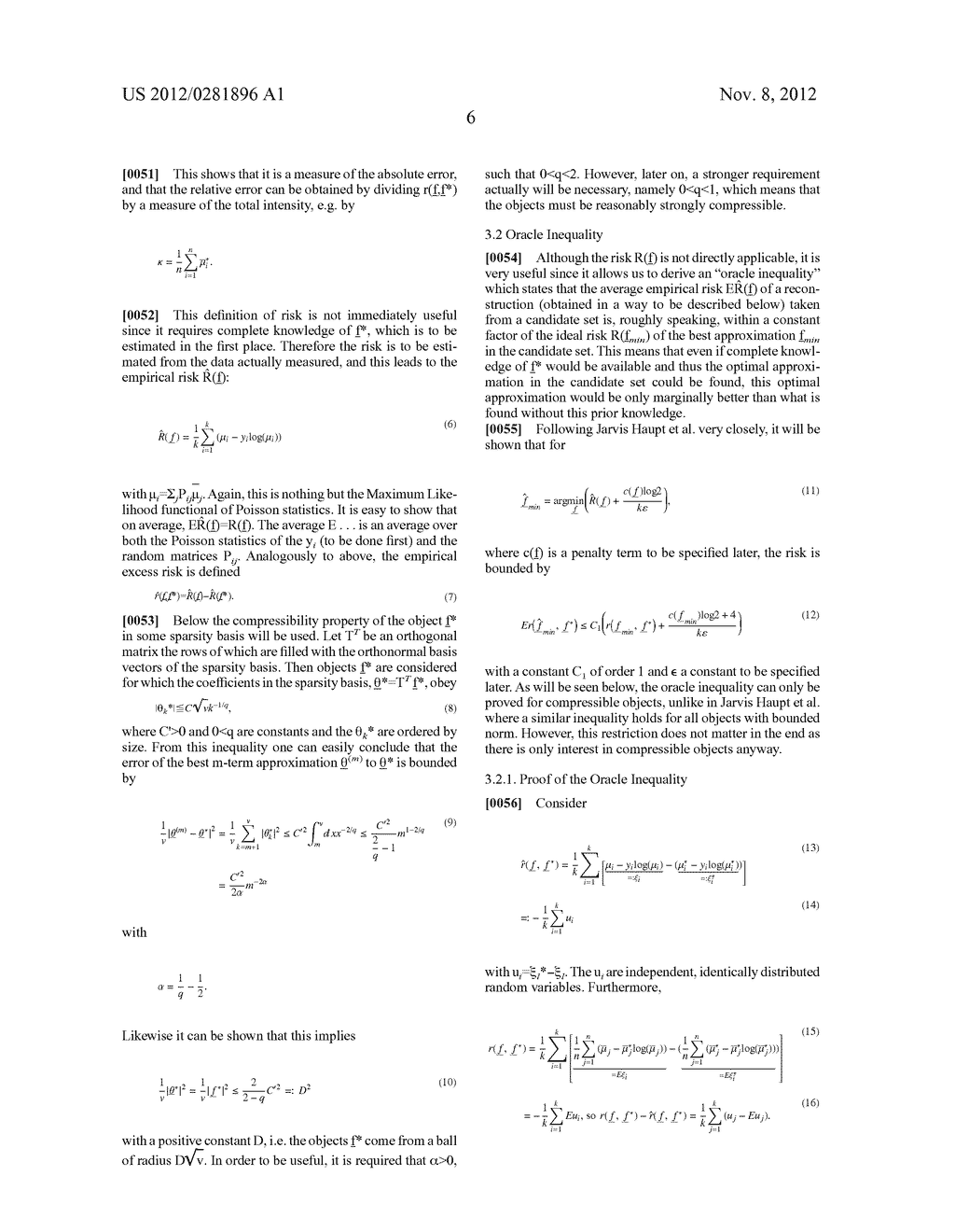 TOMOGRAPHIC IMAGING USING POISSONIAN DETECTOR DATA - diagram, schematic, and image 10