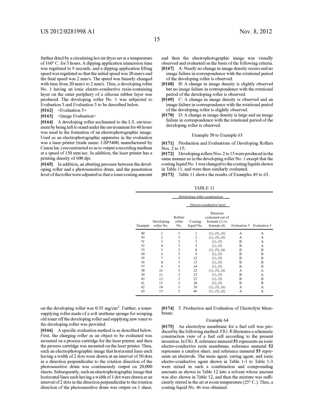 IONIC ELECTRO-CONDUCTIVE RESIN AND ELECTRO-CONDUCTIVE MEMBER FOR     ELECTROPHOTOGRAPHY - diagram, schematic, and image 20