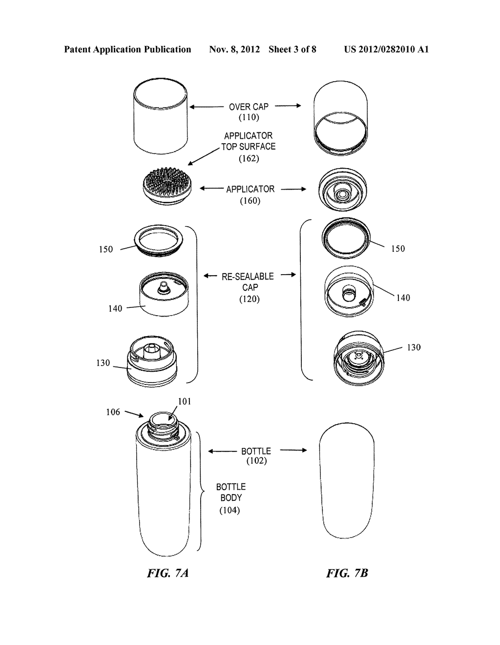 LIQUID, FLUID, AND LOTION CONTAINER AND APPLICATOR - diagram, schematic, and image 04