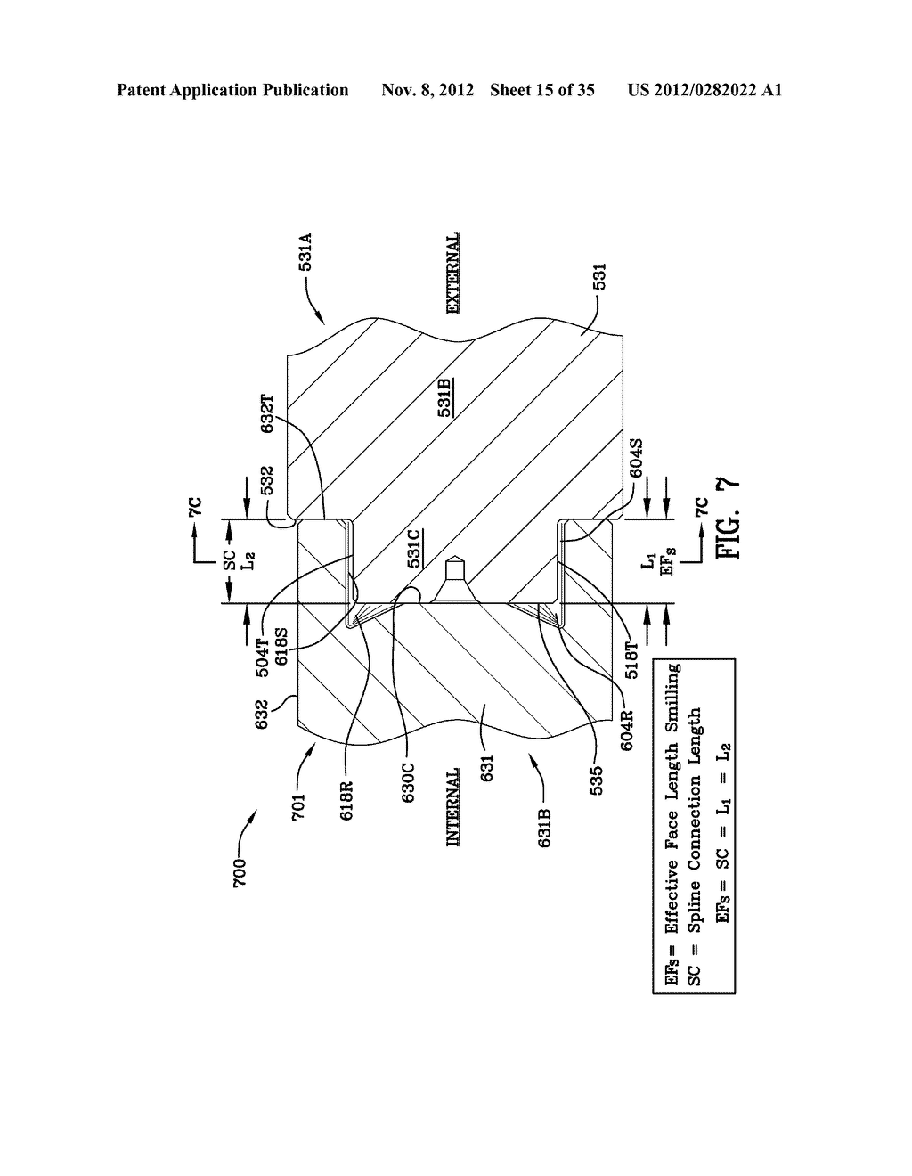 SMILLED SPLINE APPARATUS AND SMILLING PROCESS FOR MANUFACTURING THE     SMILLED SPLINE APPARATUS - diagram, schematic, and image 16