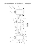 SUPPORTING FOUNDATION FOR A HYDROKINETIC TURBINE, AND RELATED UNDERWATER     DEVICE AND INSTALLATION METHOD diagram and image