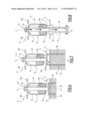 SUPPORTING FOUNDATION FOR A HYDROKINETIC TURBINE, AND RELATED UNDERWATER     DEVICE AND INSTALLATION METHOD diagram and image