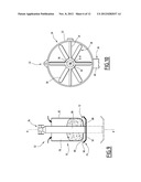 SUPPORTING FOUNDATION FOR A HYDROKINETIC TURBINE, AND RELATED UNDERWATER     DEVICE AND INSTALLATION METHOD diagram and image