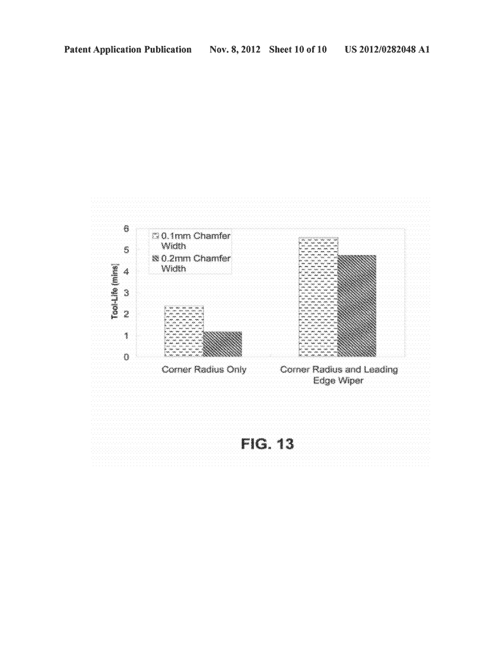 Insert With A Wiper To Induce Chip Thinning On A Leading Edge - diagram, schematic, and image 11