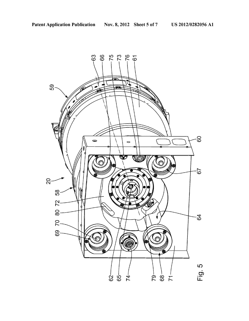 MACHINE TOOL WITH A TOOL CLAMPING DEVICE AND AN ASSOCIATED TOOL - diagram, schematic, and image 06