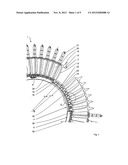 INNER RING FOR FORMING A GUIDE BLADE RING, AND GUIDE BLADE RING AND     TURBOMACHINE diagram and image