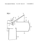 Service crane for a wind turbine diagram and image