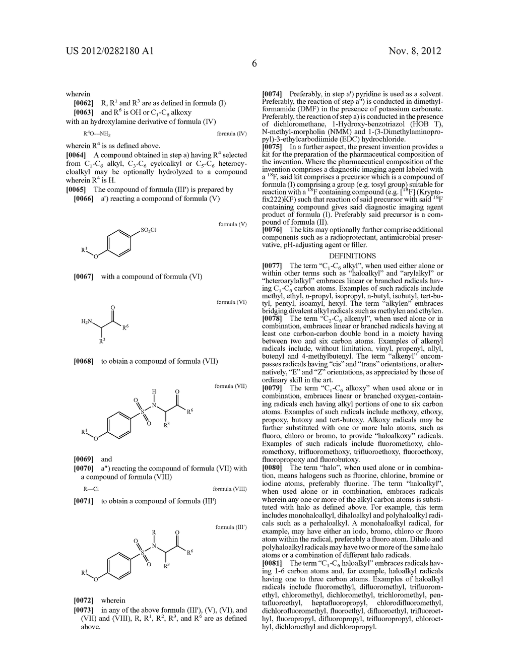 Compounds with Matrix-Metalloproteinase Inhibitory Activity and Imaging     Agents Thereof - diagram, schematic, and image 15