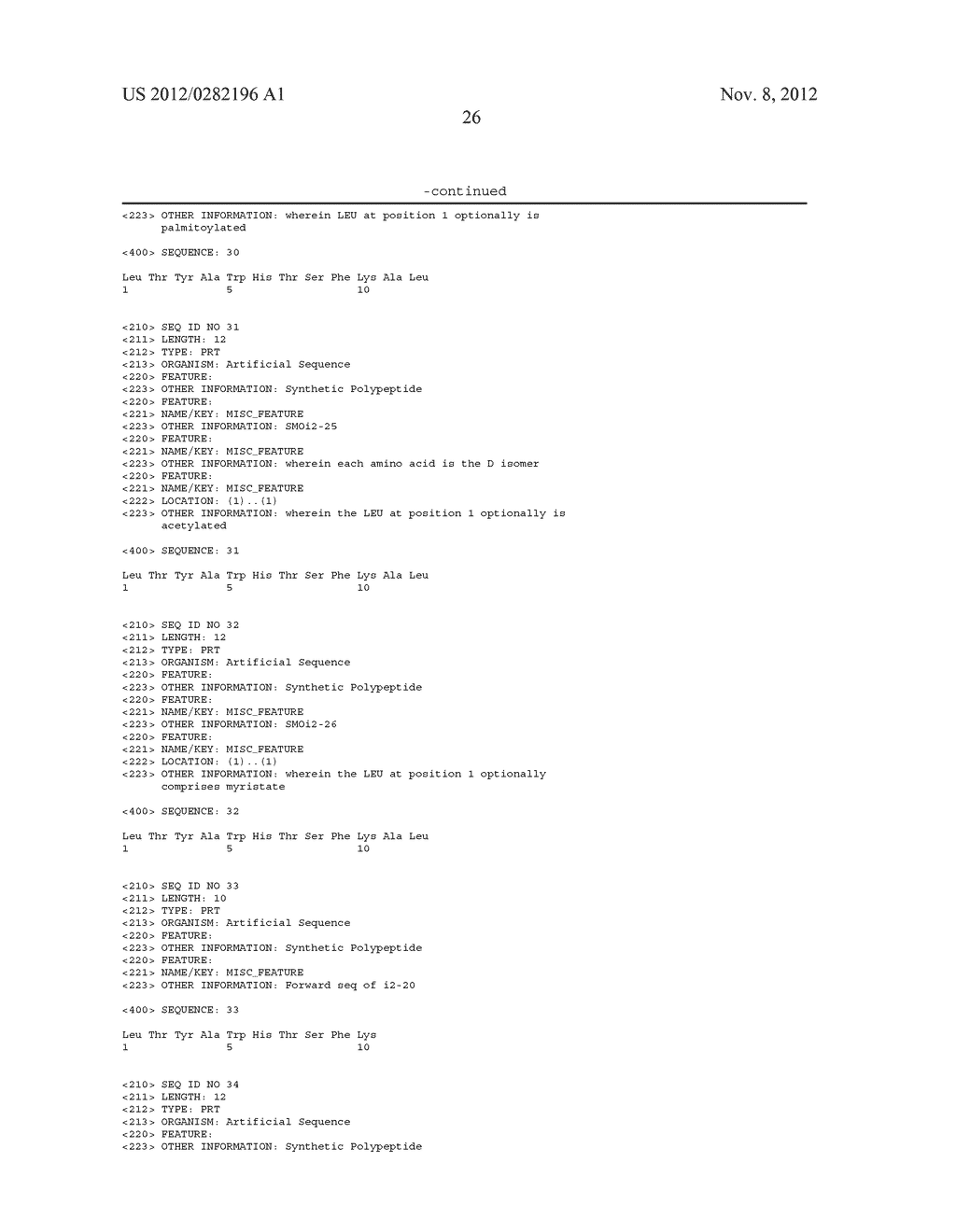 SMOOTHENED POLYPEPTIDES AND METHODS OF USE - diagram, schematic, and image 37