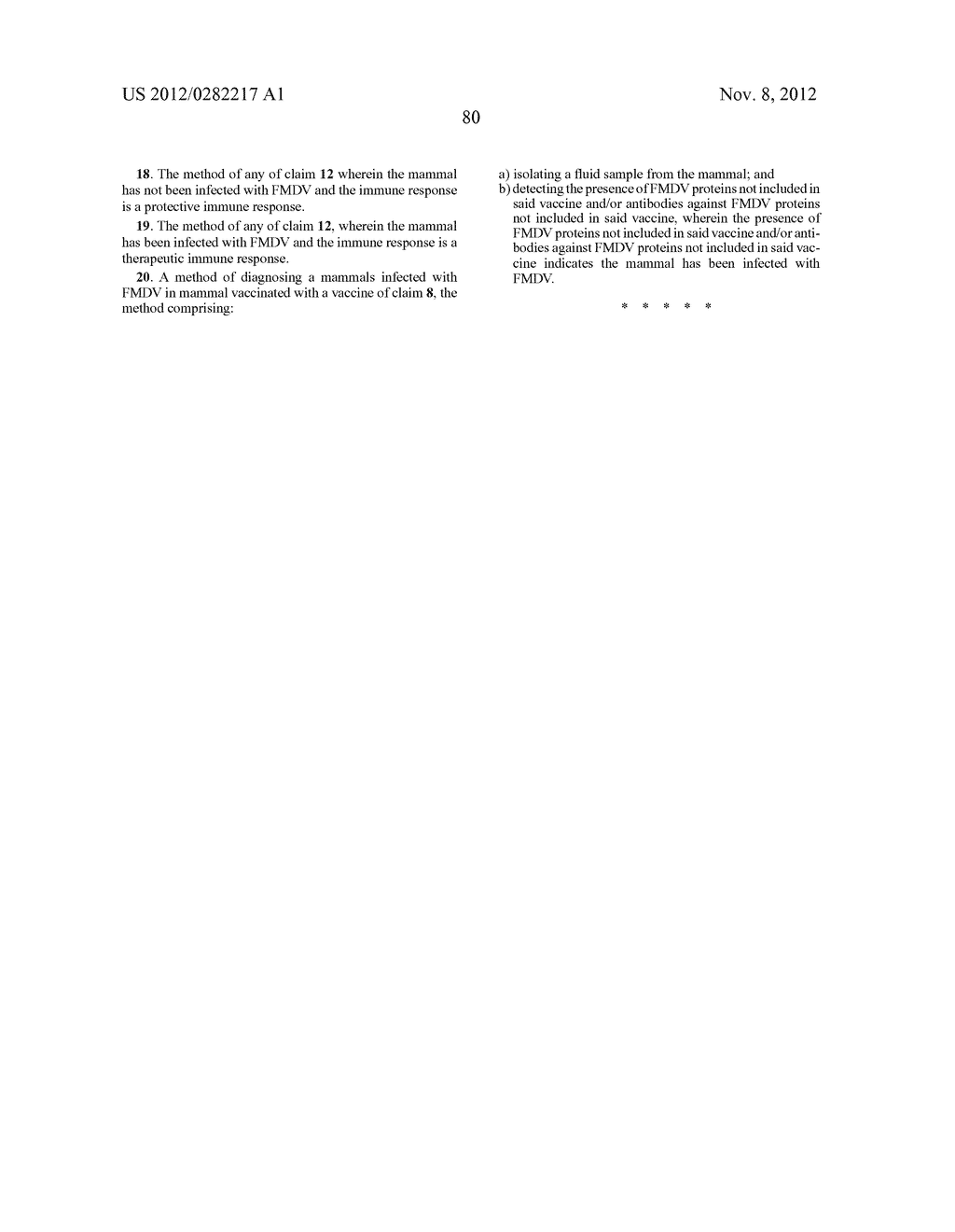 FOOT AND MOUTH DISEASE VIRUS (FMDV) CONSENSUS PROTEINS, CODING SEQUENCES     THEREFOR AND VACCINES MADE THEREFROM - diagram, schematic, and image 81