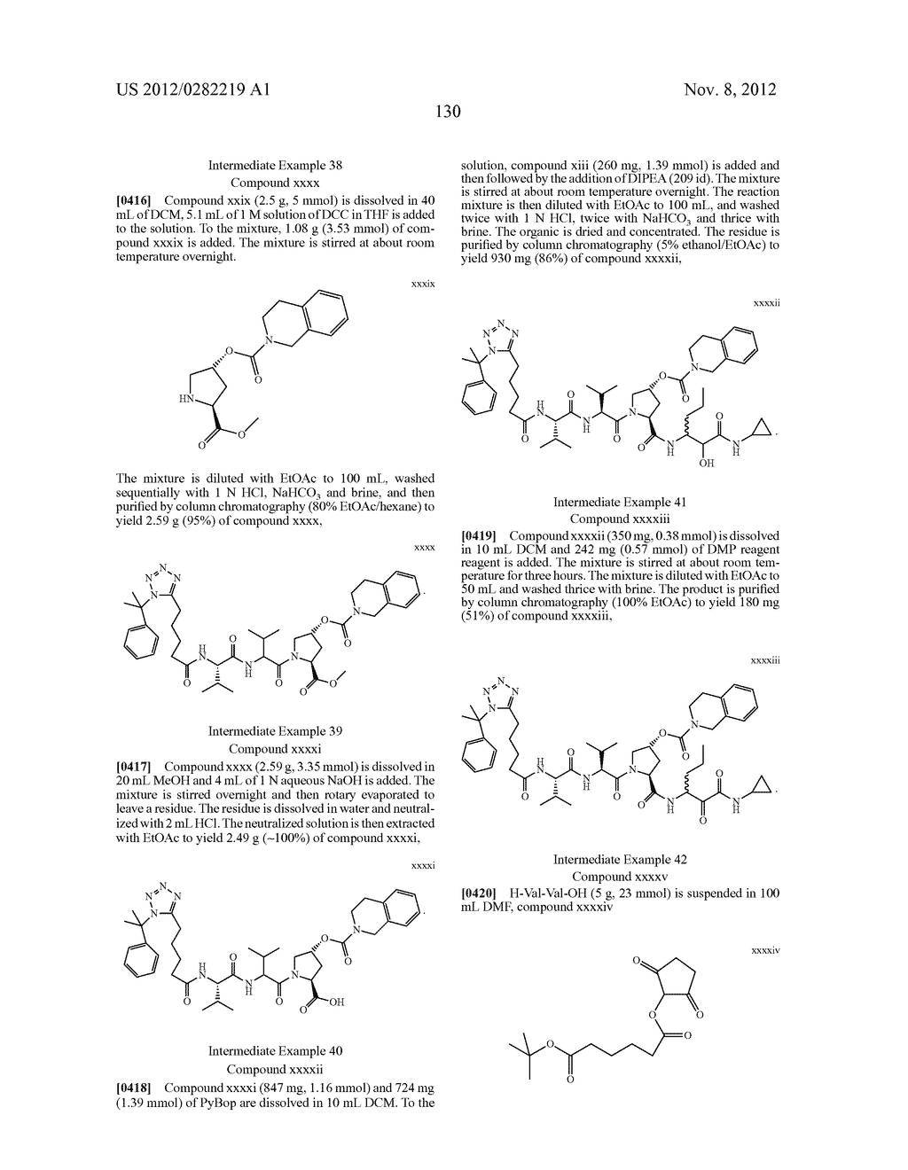 PEPTIDOMIMETIC PROTEASE INHIBITORS - diagram, schematic, and image 145