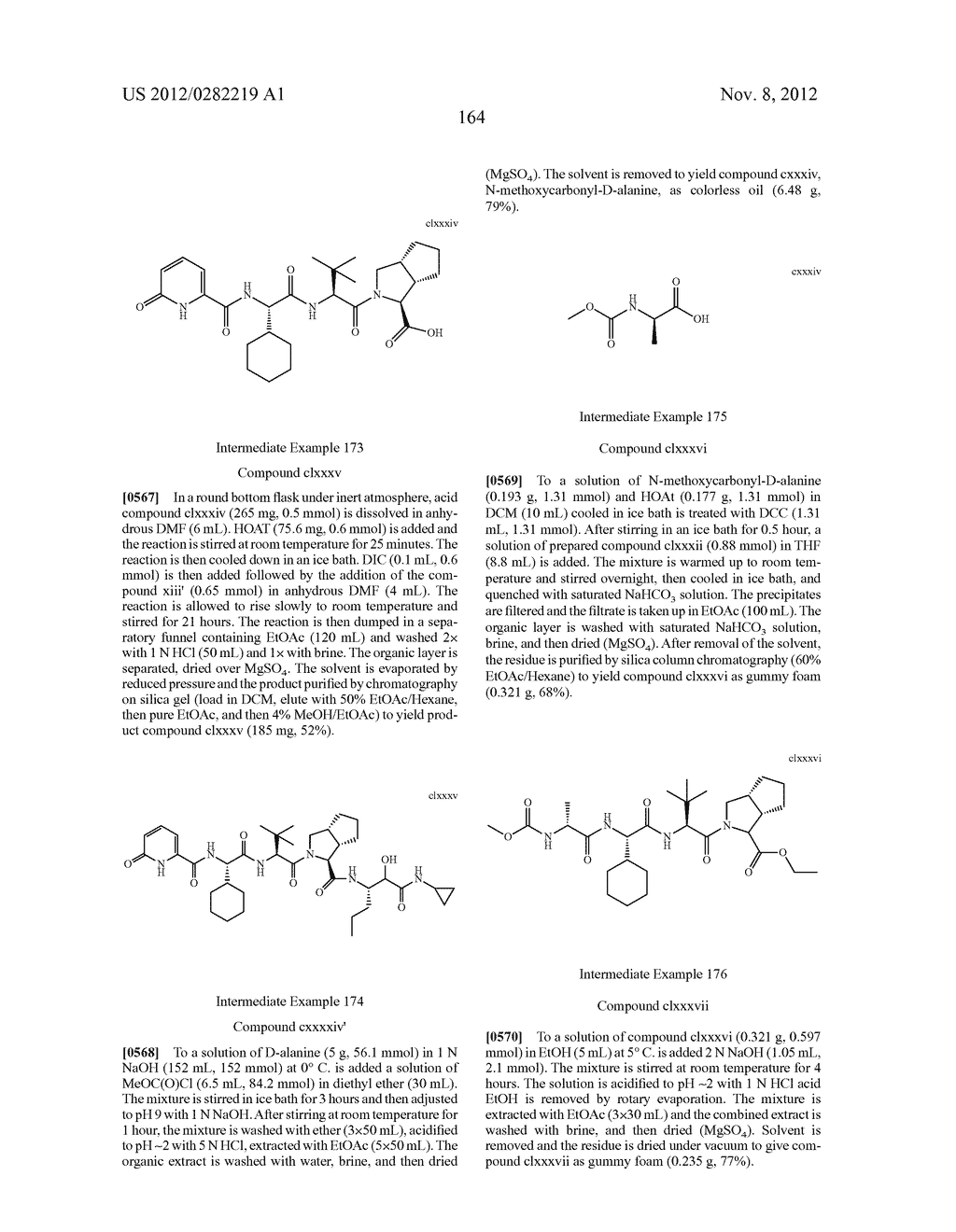 PEPTIDOMIMETIC PROTEASE INHIBITORS - diagram, schematic, and image 179