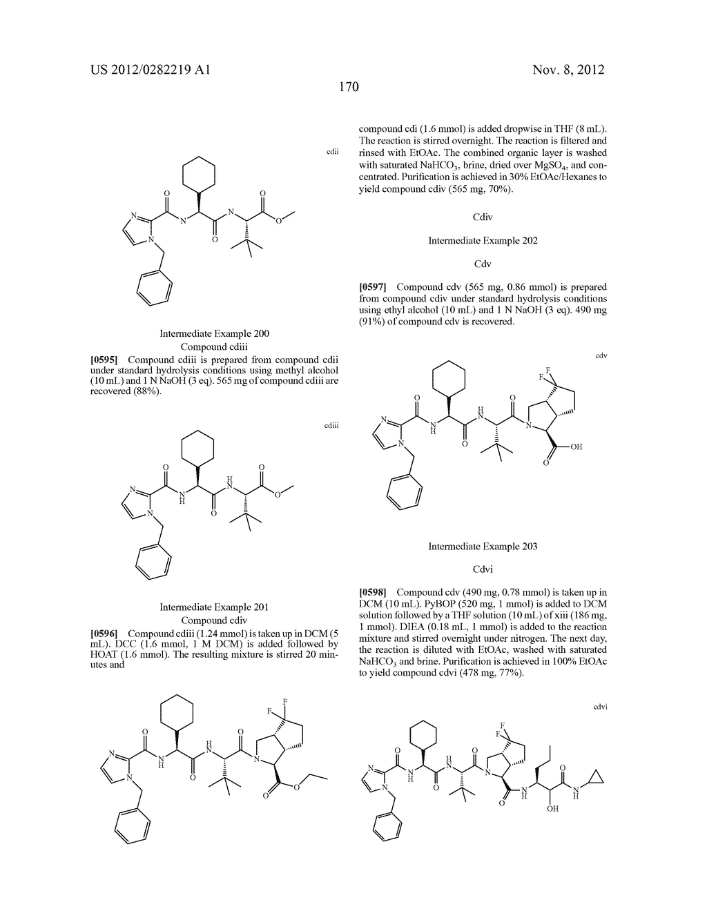 PEPTIDOMIMETIC PROTEASE INHIBITORS - diagram, schematic, and image 185