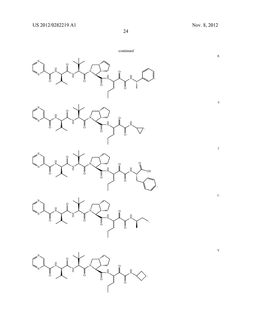 PEPTIDOMIMETIC PROTEASE INHIBITORS - diagram, schematic, and image 39