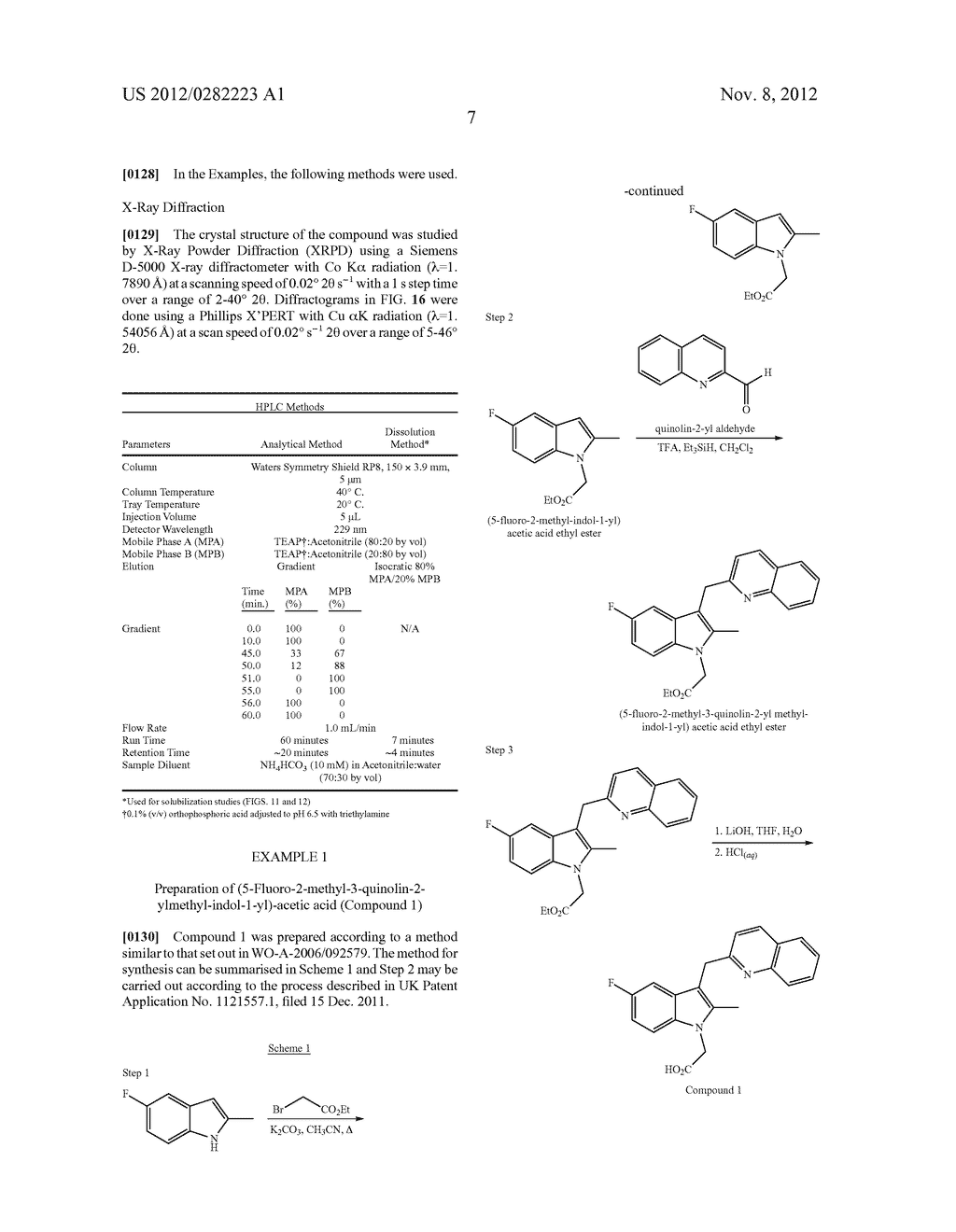 Amorphous (5-Fluoro-2-methyl-3-quinolin-2-ylmethyl-indol-1-yl)-Acetic Acid - diagram, schematic, and image 25