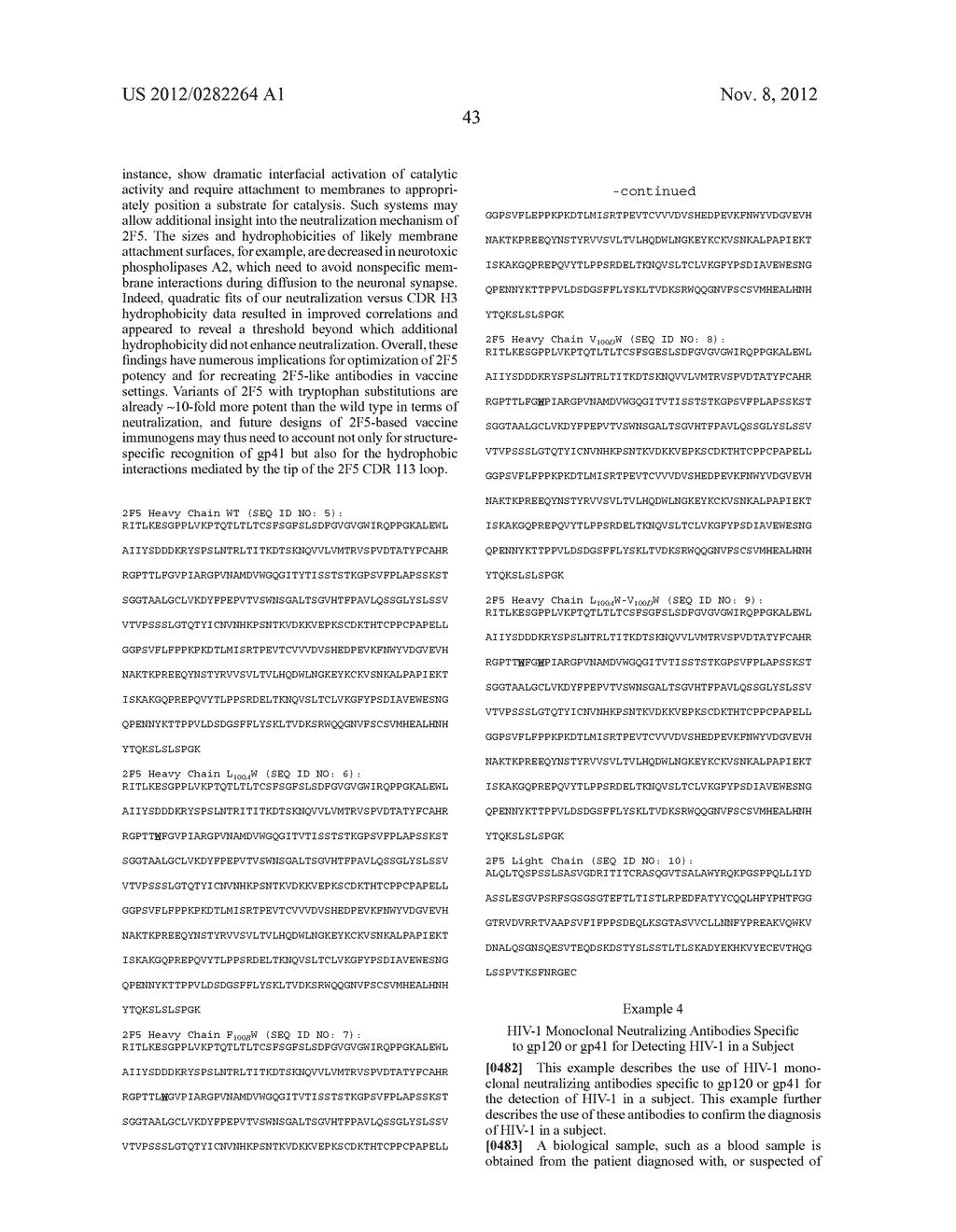 NEUTRALIZING ANTIBODIES TO HIV-1 AND THEIR USE - diagram, schematic, and image 174