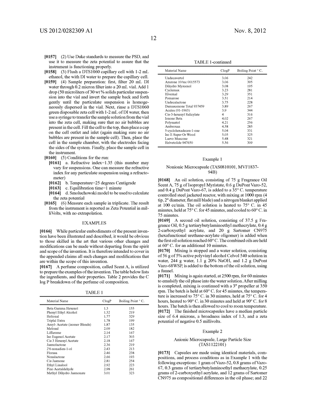 Conditioner Compositions with Increased Deposition of Polyacrylate     Microcapsules - diagram, schematic, and image 13